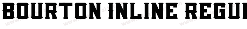 Bourton Inline Regul字体转换
